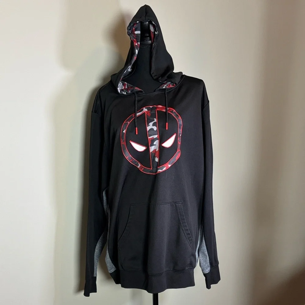 Marvel Black and‎ Red Hoodie
